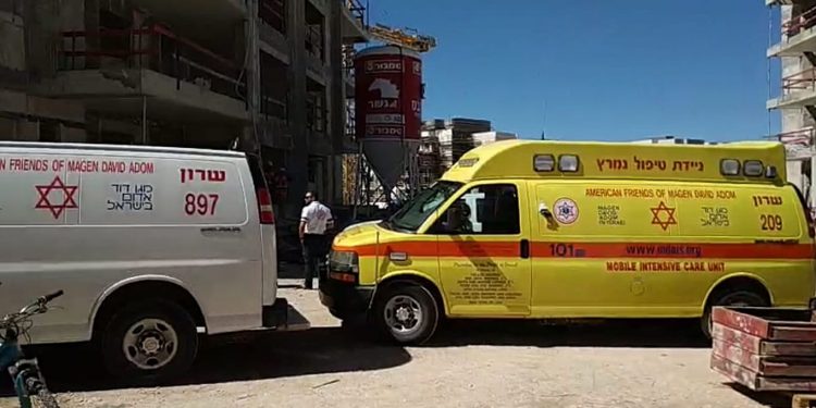 תאונת עבודה קטלנית באתר בניה בחריש