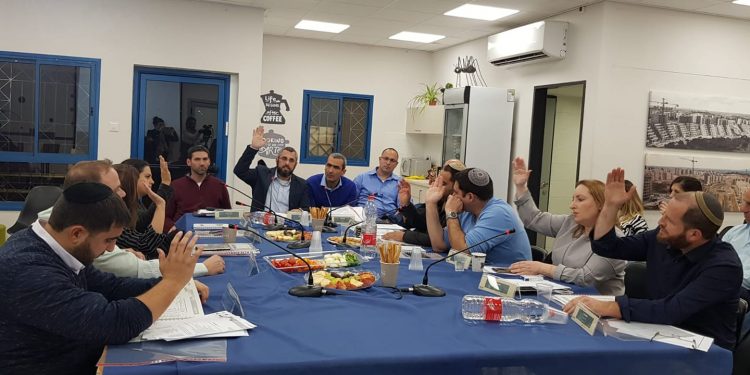 מליאה - הצבעה על תקציב 2019