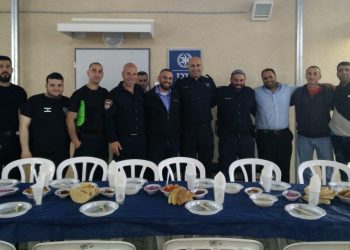 ערב הוקרה למתנדבים משטרת חריש