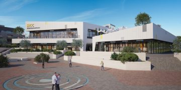 החלה הבנייה של המרכז המסחרי של שכונת בצוותא