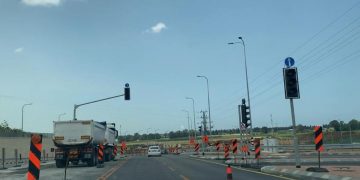 רמזורים בצומת חריש