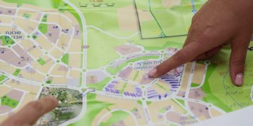 מפת שכונת מעוף