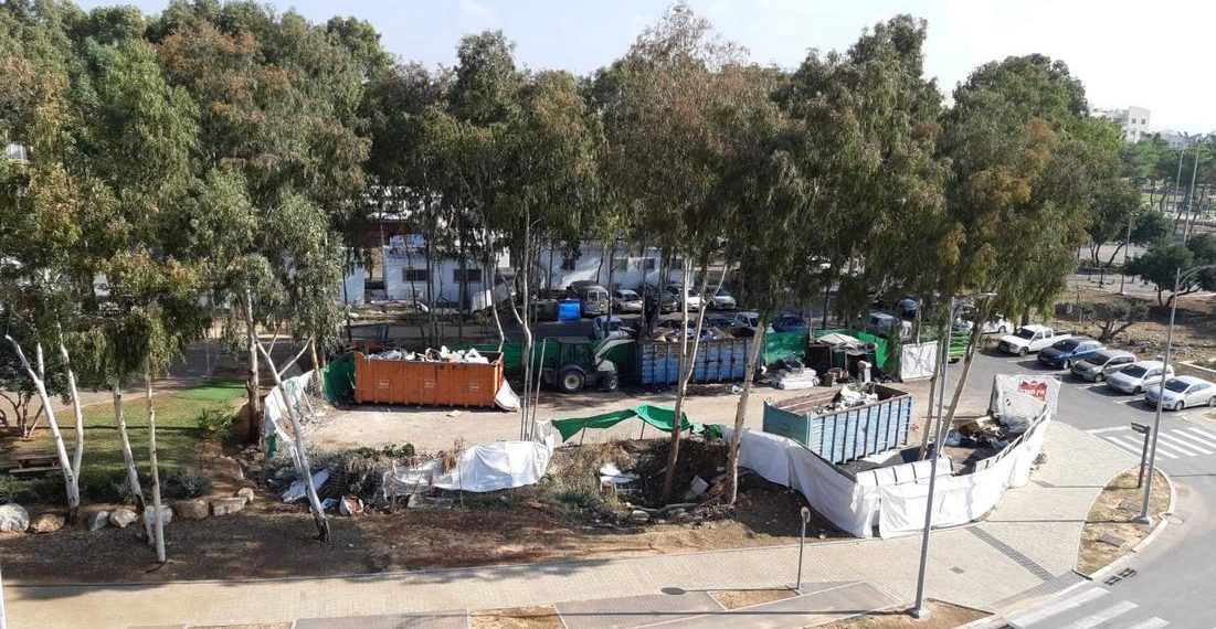 אתר פסולת רחוב תמר