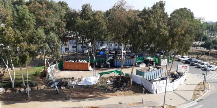 אתר פסולת רחוב תמר