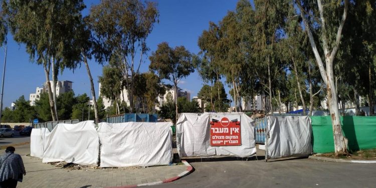 ההבטחה: מגורים מול פארק. המציאות: מגורים מול אתר פסולת