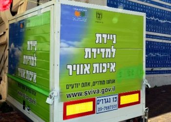 ניידת למדידת איכות אוויר