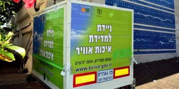 ניידת למדידת איכות אוויר