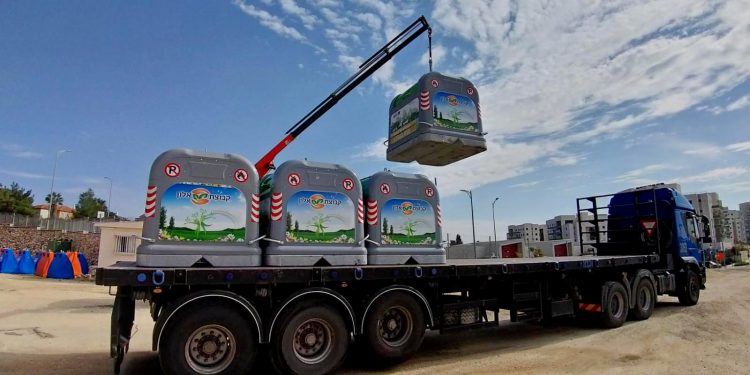 פחים חדשים לשכונת גמלא 1