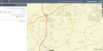 מפת חשיפה לקורונה 15/3