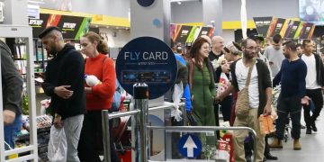 בהלת קורונה תור בשופרסל חריש