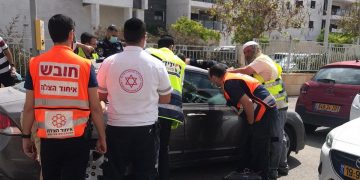 איחוד הצלה חריש פעוטה ברכב