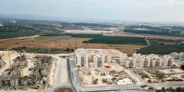 האזור המיועד להקמת רובע חריש דרום