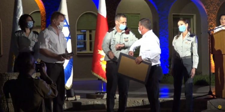 אלברט פנסו מצטיין רמטכ"ל