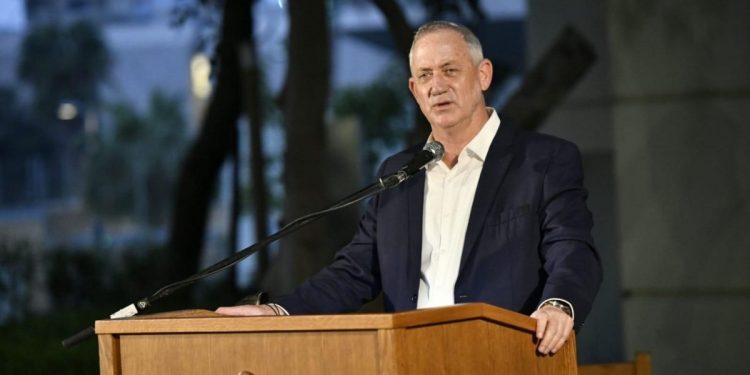 בני גנץ צילום: חורחה נובומינסקי/לע"מ.