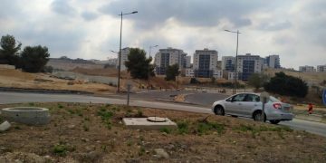 כביש בין שכונת הפרחים וחורש