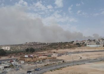 שוב: שריפת ענק באיזור ברטעה