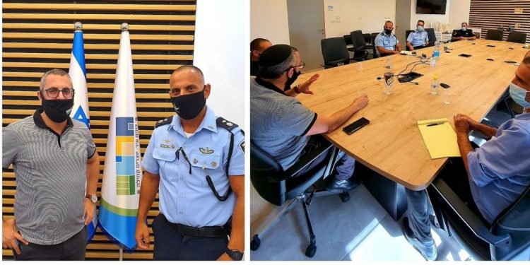 סנ"צ עירן לוי מפקד תחנת עירון צילום: דוברות עיריית חריש