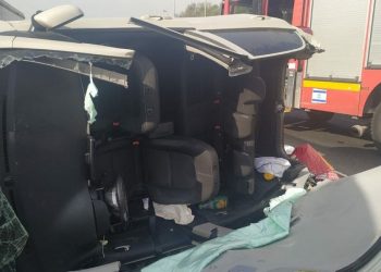 תאונה עם לכודה תאונת דרכים