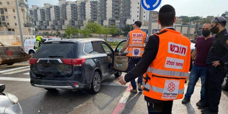 תאונה בדרך ארץ איחוד הצלה