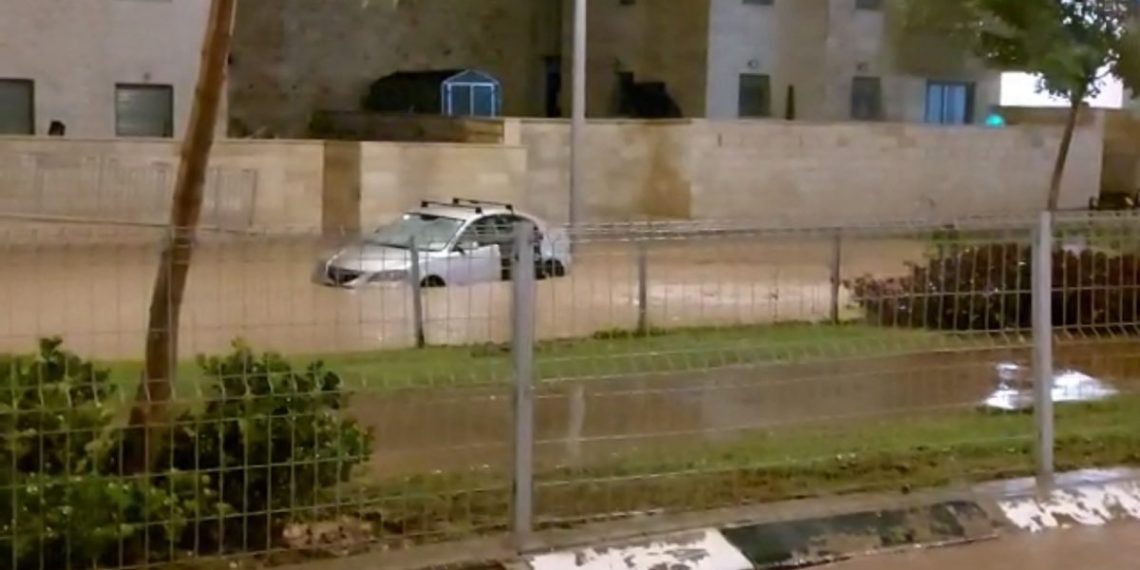 הצפה חוזרת בדרך ארץ בחריש