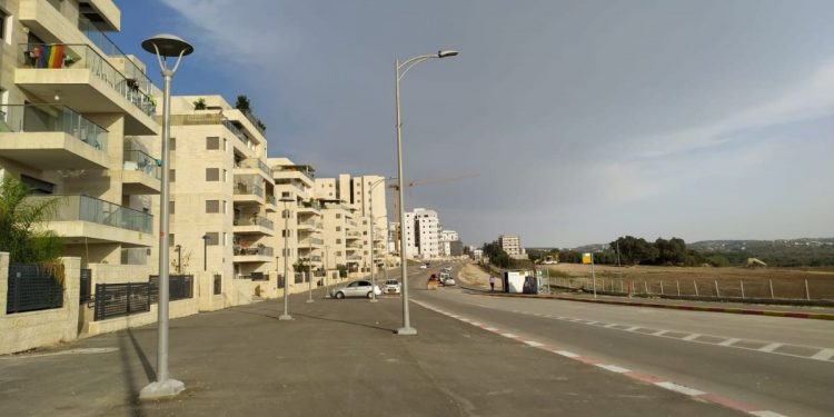 רחוב יקינטון שכונת הפרחים