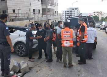 תאונת עבודה באתר בנייה בחריש: הפועל התחשמל