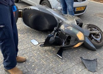 תאונת אופנוע צילום: איחוד הצלה חריש