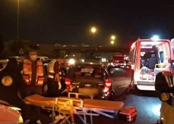 תאונת דרכים איחוד הצלה צומת מג"ב