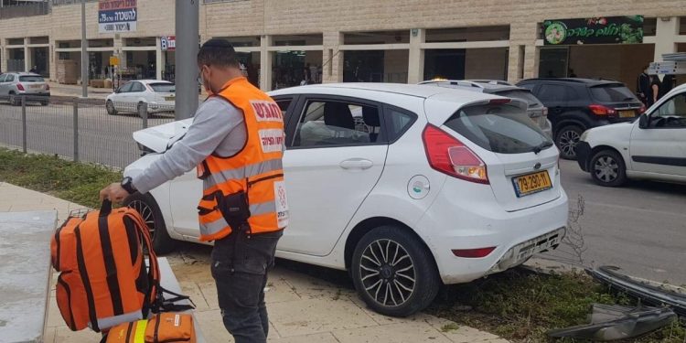 תאונת דרכים דרך ארץ צילום: דוברות איחוד הצלה סניף חריש