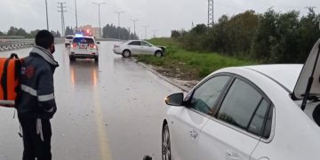 בכניסה לחריש: גבר נפצע קל עד בינוני בתאונת דרכים