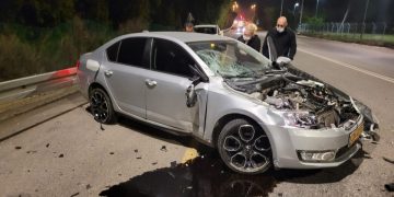 איחוד הצלה תאונת דרכים שער מנשה