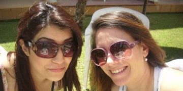 מימין: שירן איתן ודיאנה רז