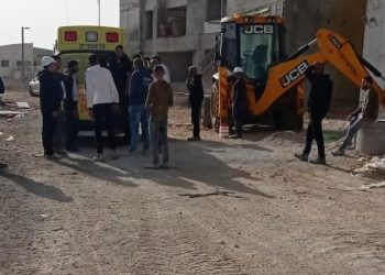 אתר בנייה ברחוב רימון תאונת עבודה פועל