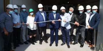 טקס השקת תחנת החשמל בחריש