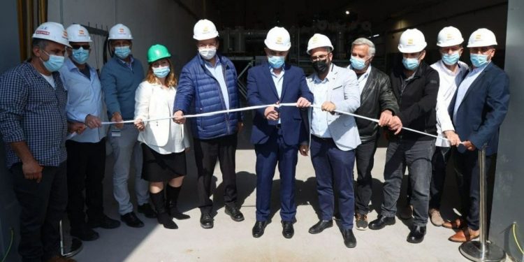 טקס השקת תחנת החשמל בחריש