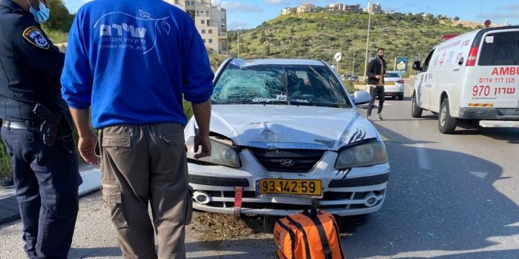 תאונת דרכים איחוד הצלה