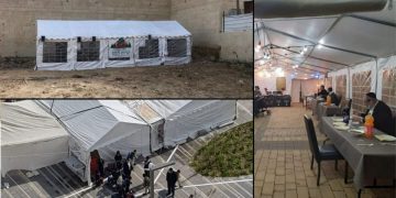 הוועדה המיוחדת לתו"ב הוציאה צו פינוי לאוהלי התפילה בעיר