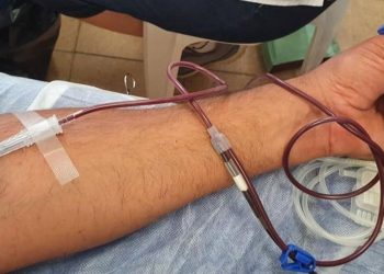 יוחאי פרג'י תורם דם תרומת דם