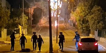 ואדי ערה, שומר החומות, משטרה, הפרות סדר, ידוי אבנים