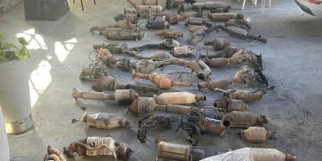 המשטרה תפסה עשרות ממירים קטליטיים גנובים