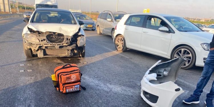 תאונת דרכים איחוד הצלה