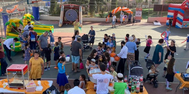 איחוד הצלה יום כיף לילדי מתנדבים