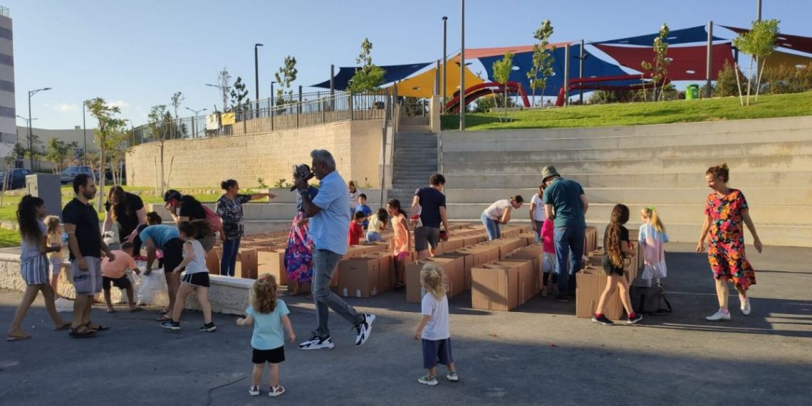 בצוותא רקפת קוזי גמ"ח סלי מזון
