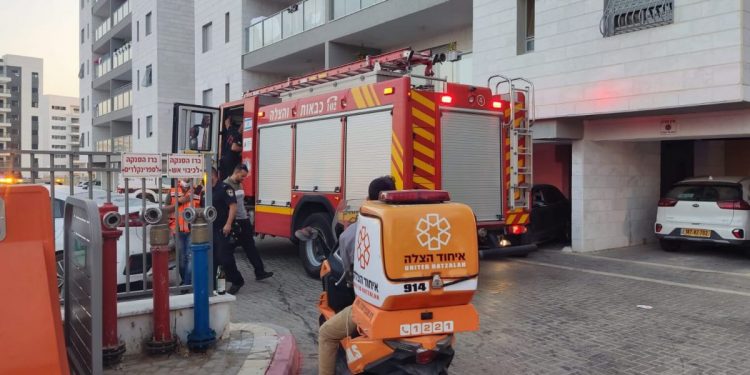 איחוד הצלה תנופה מעו"ף קורקינט שריפה