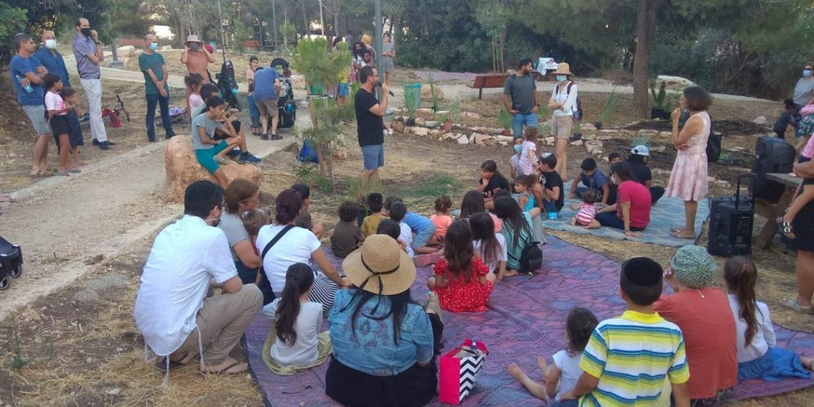 גינה קהילתית כלנית שכונת הפרחים צילום: ענת הופמן