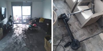 קורקינט שריפה מעו"ף כב"ה