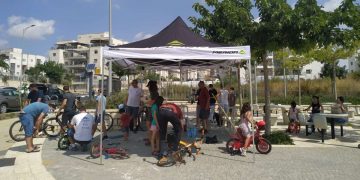 רוכבי חריש אופניים יום כיפור