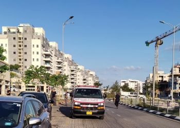 זירת התאונה. צילום: לילי בן חיים