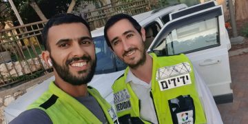 רחוב הר תבור: המתנדב הגיע בריצה לחלץ תינוק בן שנה