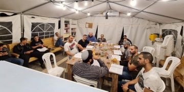 "החלטנו לעבור לשטח הפתוח": פורק אוהל תפילה נוסף שהוקם על שטח ציבורי